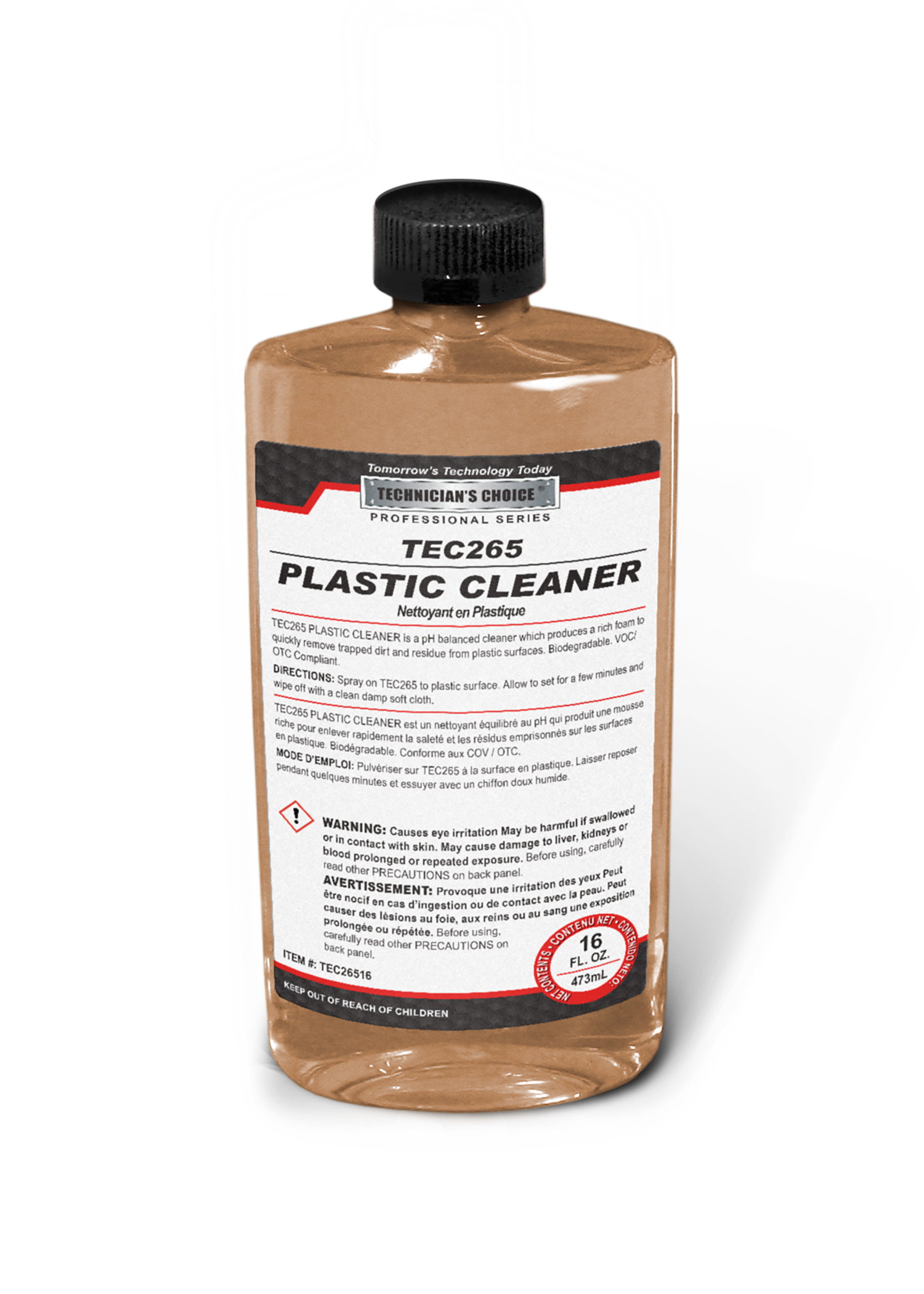 Technician's Choice TEC265 Plastic Cleaner - Michael's Auto Reconditioning  Supplies
