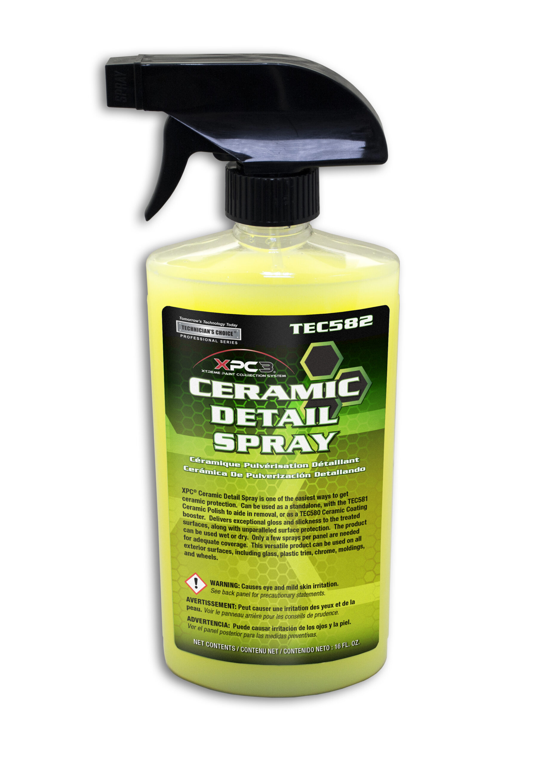 TEC582 XPC3® Ceramic Detail Spray is one of the easiest ways to get ceramic  protection with only a few sprays per panel! For more info contact